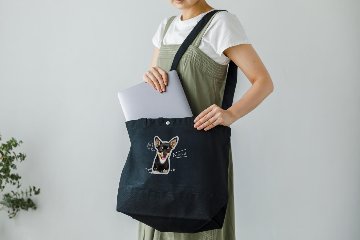 2wayビッグバッグ ふちどりデザインの画像