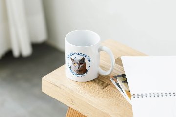 マグカップ カフェスタイルデザインの画像