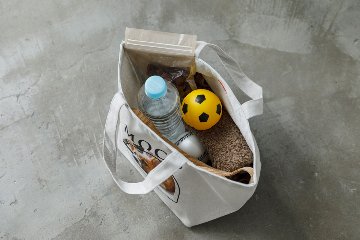 お散歩バッグ ラウンドフレームデザインの画像