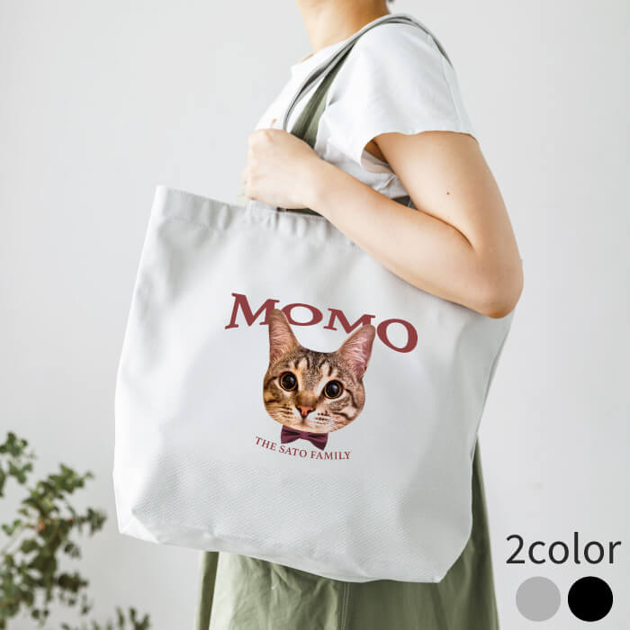 トートバッグ リボンデザイン