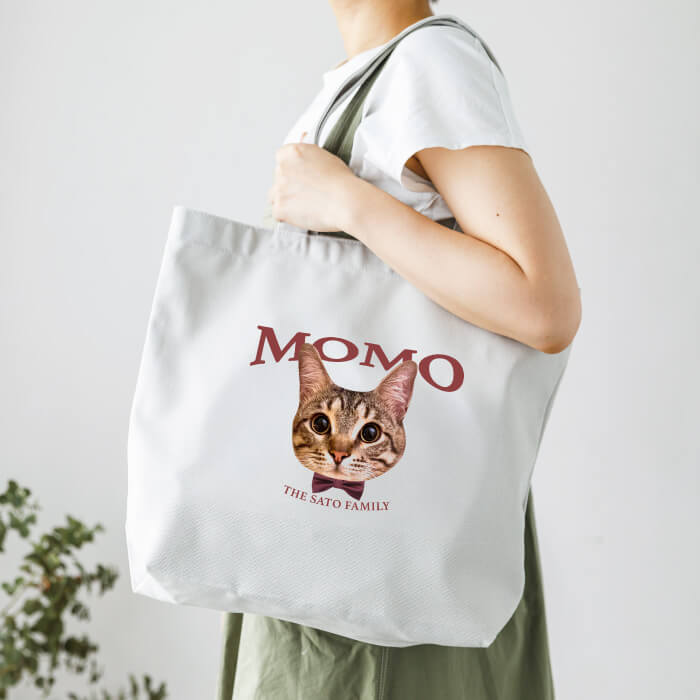 トートバッグ リボンデザイン