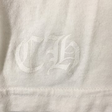 CHROME HEARTS クロムハーツ マルチカラー セメタリークロス ポケットTシャツ 国内正規品 MLTCOL CEM CRS SS TEE 白半袖 Lの画像