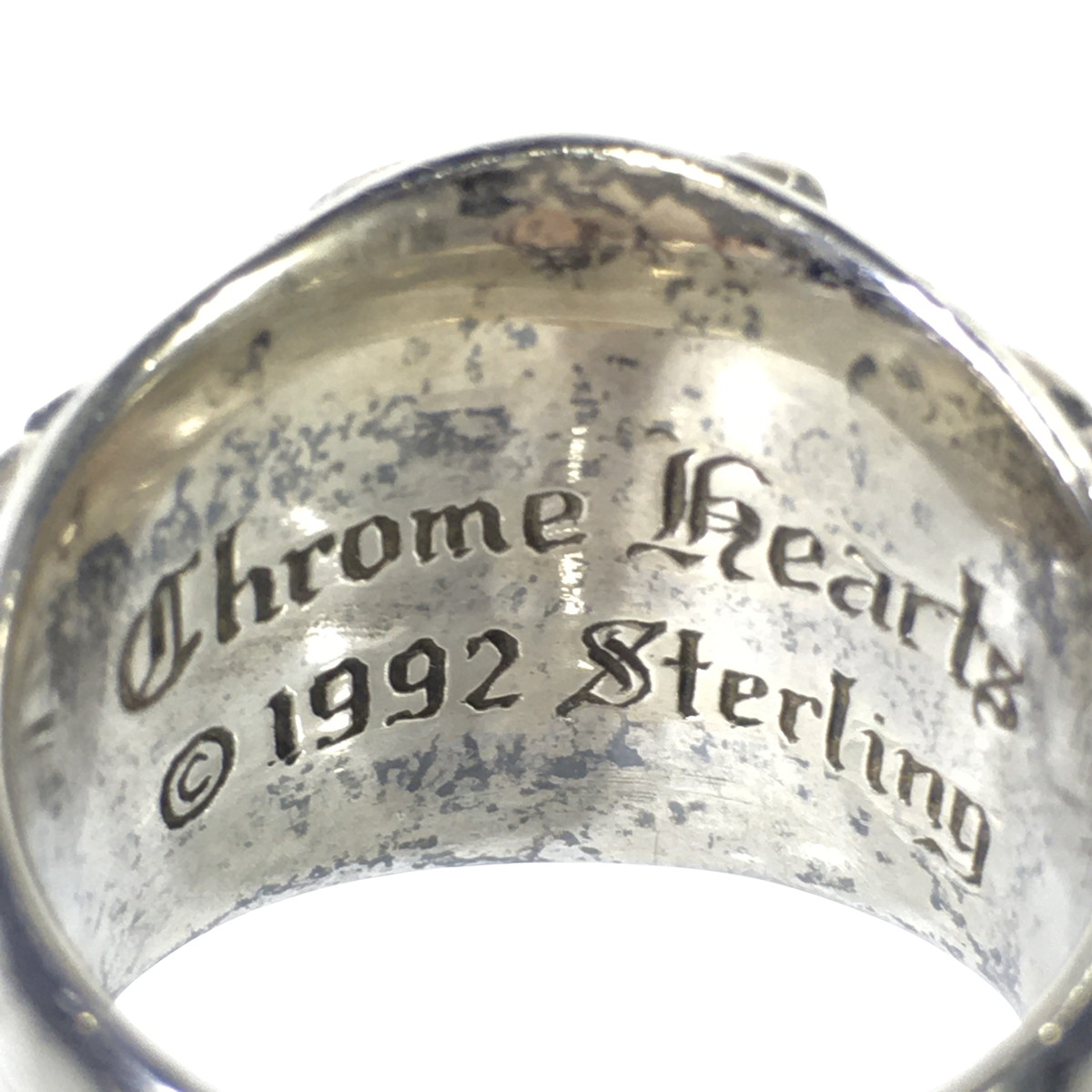 CHROME HEARTS クロムハーツ リング キーパーリング KEEPER RING 指輪 20.5号の画像