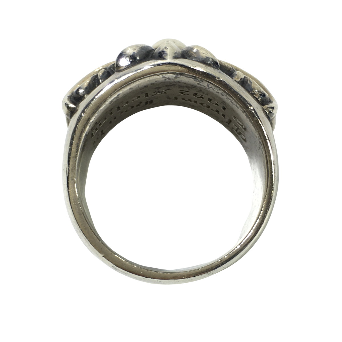 CHROME HEARTS クロムハーツ リング キーパーリング KEEPER RING 指輪 20.5号の画像