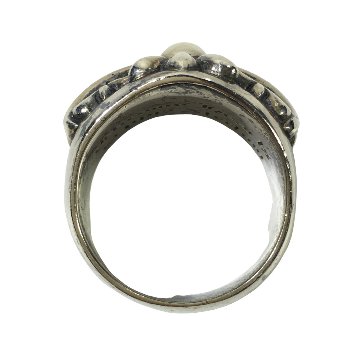 CHROME HEARTS クロムハーツ リング キーパーリング KEEPER RING 指輪 20.5号の画像