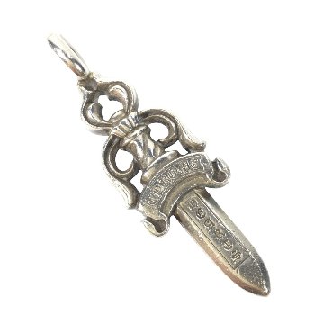 CHROME HEARTS クロムハーツ ネックレス ダブルダガー ペンダント DOUBLE DAGGER DBL DGGR PENDANT の画像