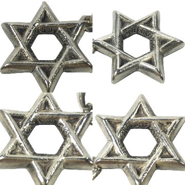 CHROME HEARTS クロムハーツ ネックレス スターオブダビデペンダント スモール STAR OF DAVID PENDANT の画像