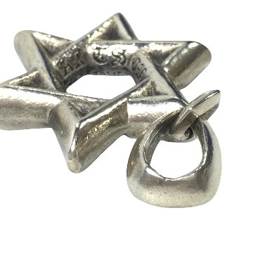 CHROME HEARTS クロムハーツ ネックレス スターオブダビデペンダント スモール STAR OF DAVID PENDANT の画像