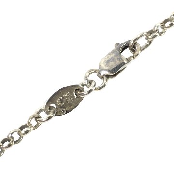 CHROME HEARTS クロムハーツ ネックレス ネックロールチェーン  シルバー ペンダント トップ  NECKCHAIN R18 18インチ 47cmの画像