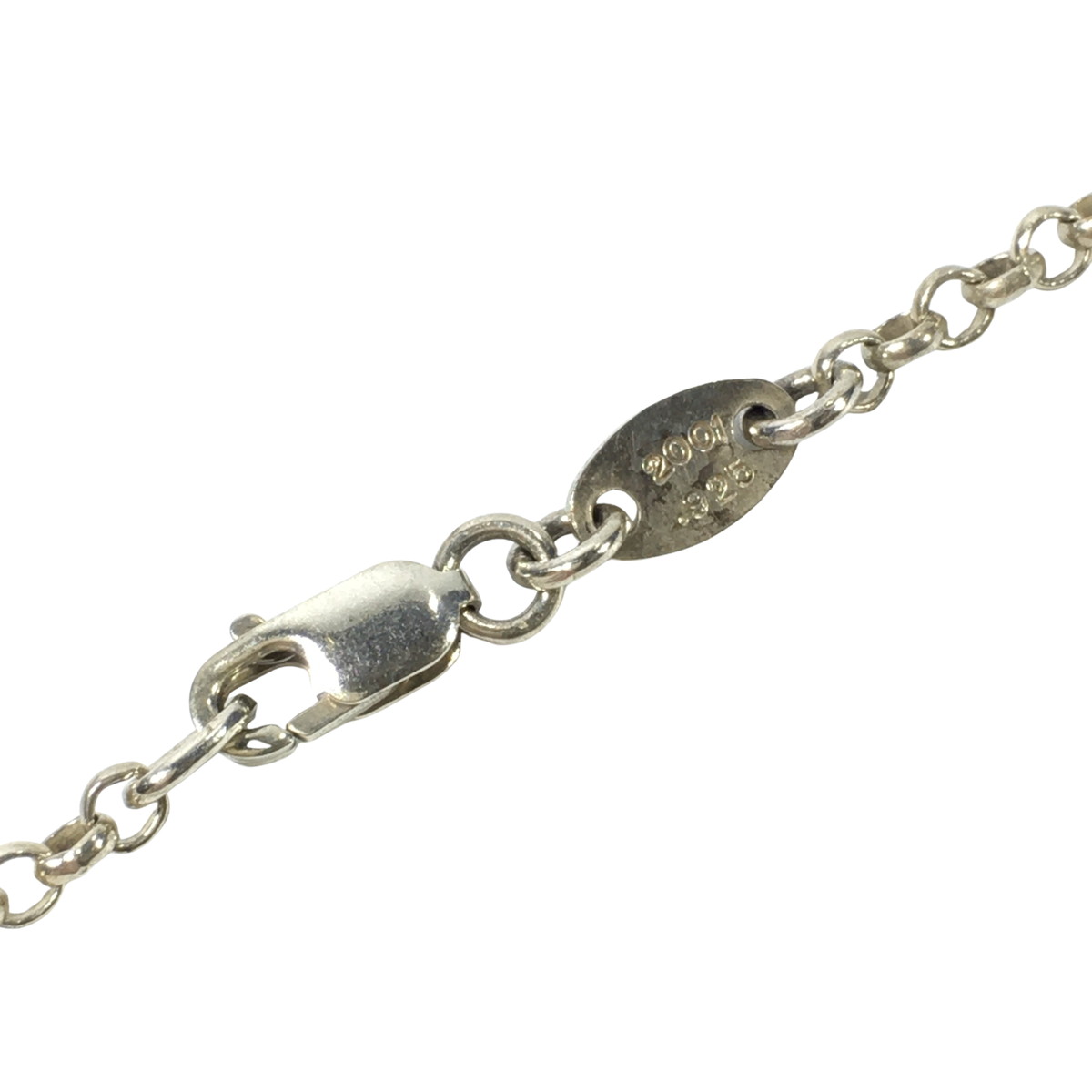 CHROME HEARTS クロムハーツ ネックレス ネックロールチェーン  シルバー ペンダント トップ  NECKCHAIN R18 18インチ 46cmの画像