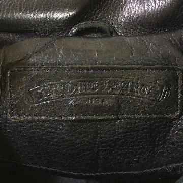 CHROME HEARTS クロムハーツ ベーシックモト レザー ダブル ライダースジャケット クロスパッチ BASIC MOTO の画像