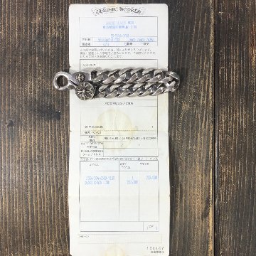 CHROME HEARTS クロムハーツ クラシックリンククリップ シルバー ブレスレット 原本付属の画像