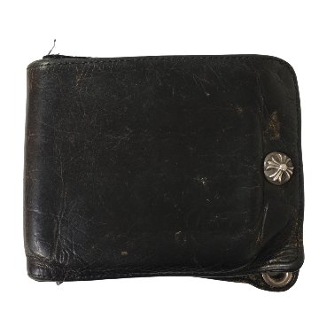 CHROME HEARTS クロムハーツ 二つ折り財布 1スナップ レザーウォレット タンクカモ シルバー クロスボタン 迷彩 1SNAP CAMO の画像