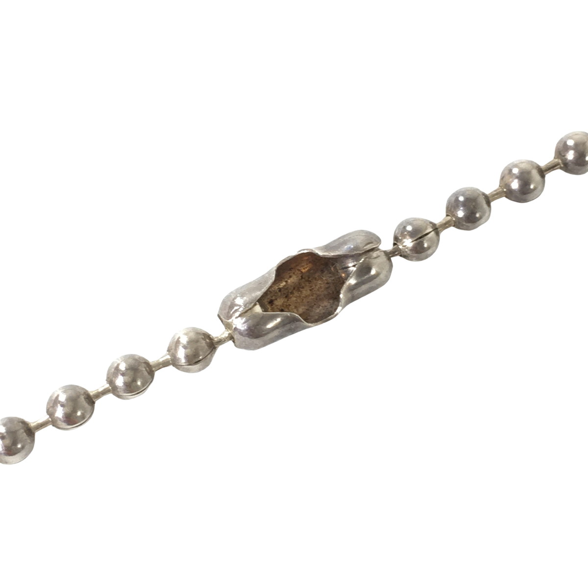 CHROME HEARTS クロムハーツ ネックレス 純正 ボールチェーン シルバー BALL CHAIN PENDANT 30 inch 30インチ 77cmの画像