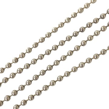 CHROME HEARTS クロムハーツ ネックレス 純正 ボールチェーン シルバー BALL CHAIN PENDANT 30 inch 30インチ 77cmの画像
