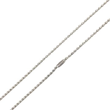 CHROME HEARTS クロムハーツ ネックレス 純正 ボールチェーン シルバー BALL CHAIN PENDANT 30 inch 30インチ 77cmの画像