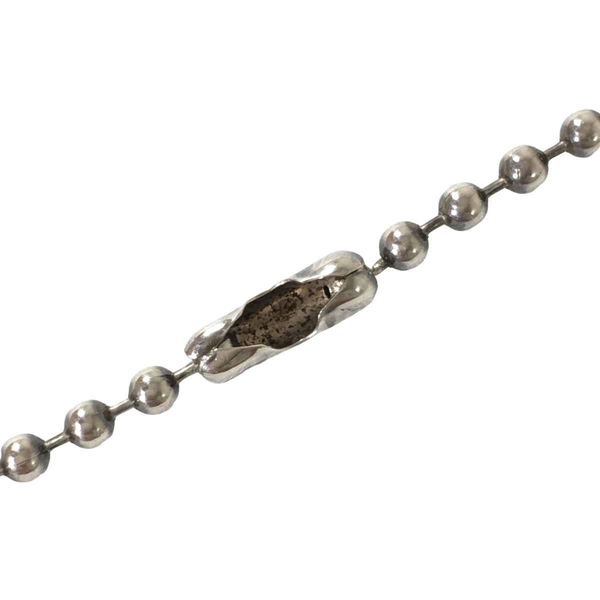 CHROME HEARTS クロムハーツ ネックレス 純正 ボールチェーン シルバー BALL CHAIN PENDANT 30 inch 30インチ 77cmの画像