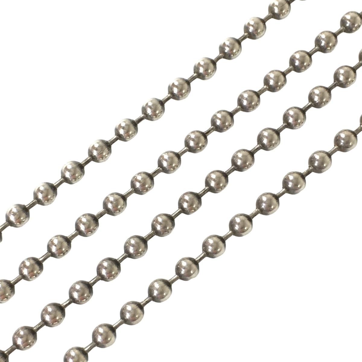 CHROME HEARTS クロムハーツ ネックレス 純正 ボールチェーン シルバー BALL CHAIN PENDANT 30 inch 30インチ 77cmの画像