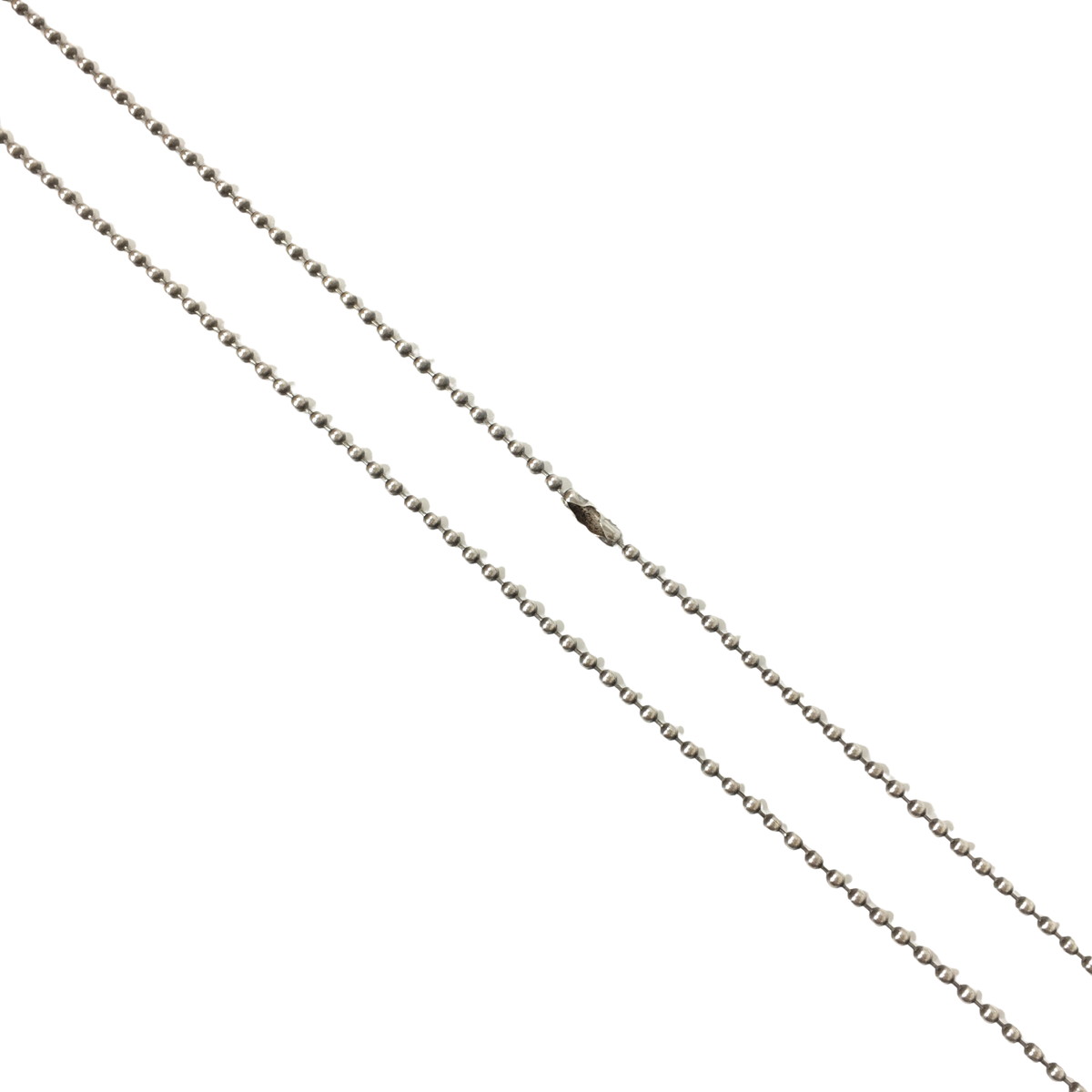 CHROME HEARTS クロムハーツ ネックレス 純正 ボールチェーン シルバー BALL CHAIN PENDANT 30 inch 30インチ 77cmの画像