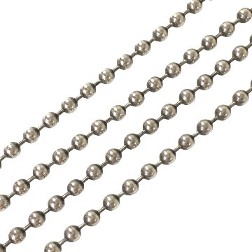 CHROME HEARTS クロムハーツ ネックレス 純正 ボールチェーン シルバー BALL CHAIN PENDANT 30 inch 30インチ 77cmの画像