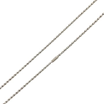 CHROME HEARTS クロムハーツ ネックレス 純正 ボールチェーン シルバー BALL CHAIN PENDANT 30 inch 30インチ 77cmの画像