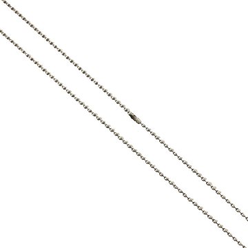 CHROME HEARTS クロムハーツ ネックレス 純正 ボールチェーン シルバー BALL CHAIN PENDANT 30 inch 30インチ 77cmの画像