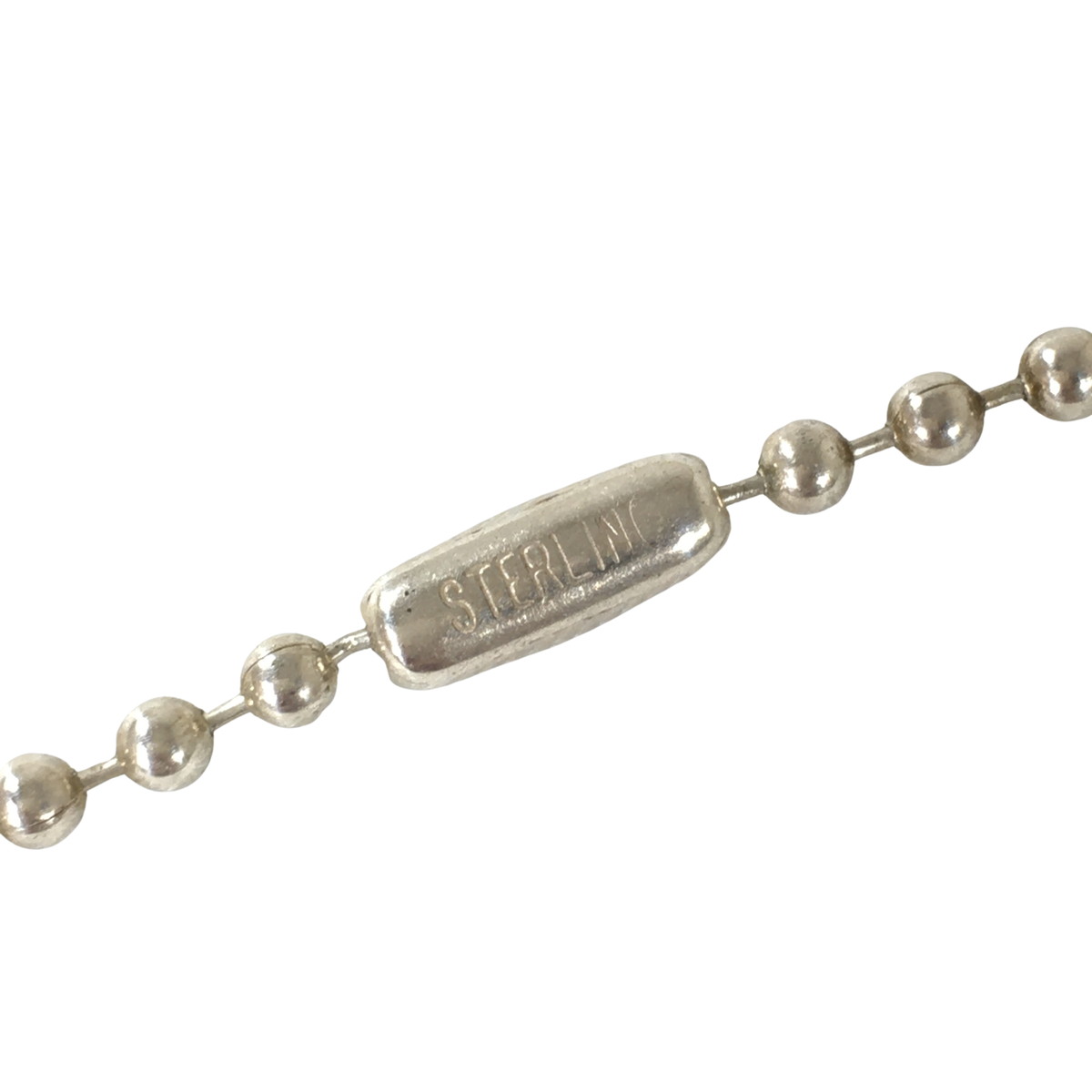 CHROME HEARTS クロムハーツ ネックレス 純正 ボールチェーン シルバー BALL CHAIN PENDANT 30 inch 30インチ 77cmの画像