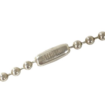 CHROME HEARTS クロムハーツ ネックレス 純正 ボールチェーン シルバー BALL CHAIN PENDANT 30 inch 30インチ 77cmの画像