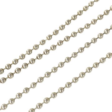 CHROME HEARTS クロムハーツ ネックレス 純正 ボールチェーン シルバー BALL CHAIN PENDANT 30 inch 30インチ 77cmの画像