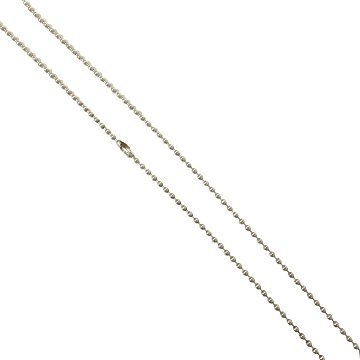 CHROME HEARTS クロムハーツ ネックレス 純正 ボールチェーン シルバー BALL CHAIN PENDANT 30 inch 30インチ 77cmの画像