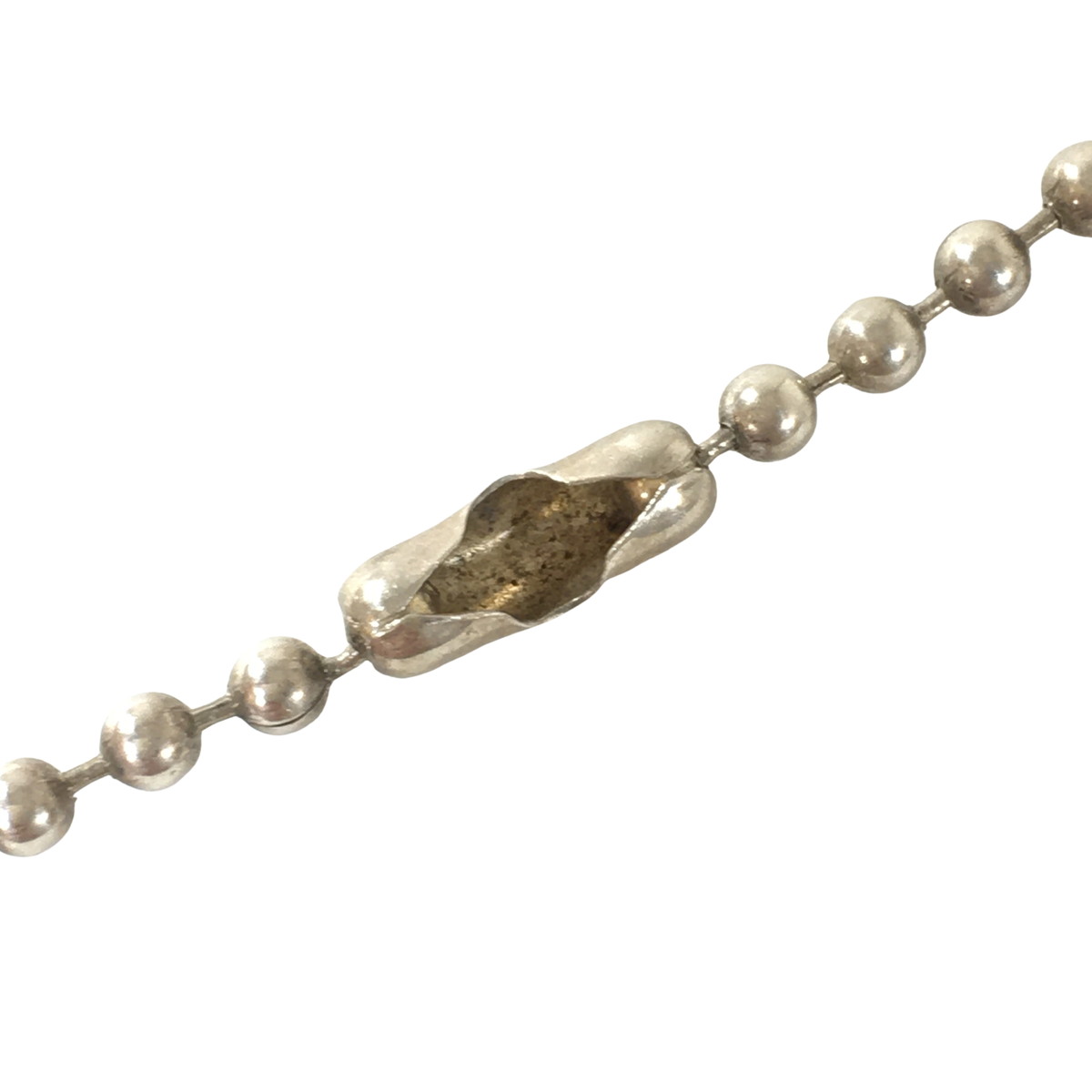CHROME HEARTS クロムハーツ ネックレス 純正 ボールチェーン シルバー BALL CHAIN PENDANT 30 inch 30インチ 77cmの画像