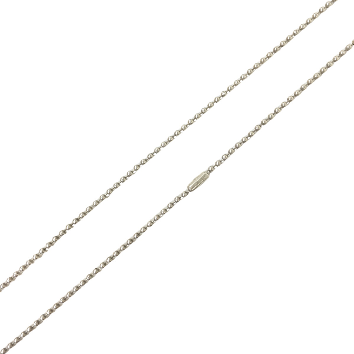 CHROME HEARTS クロムハーツ ネックレス 純正 ボールチェーン シルバー BALL CHAIN PENDANT 30 inch 30インチ 77cmの画像