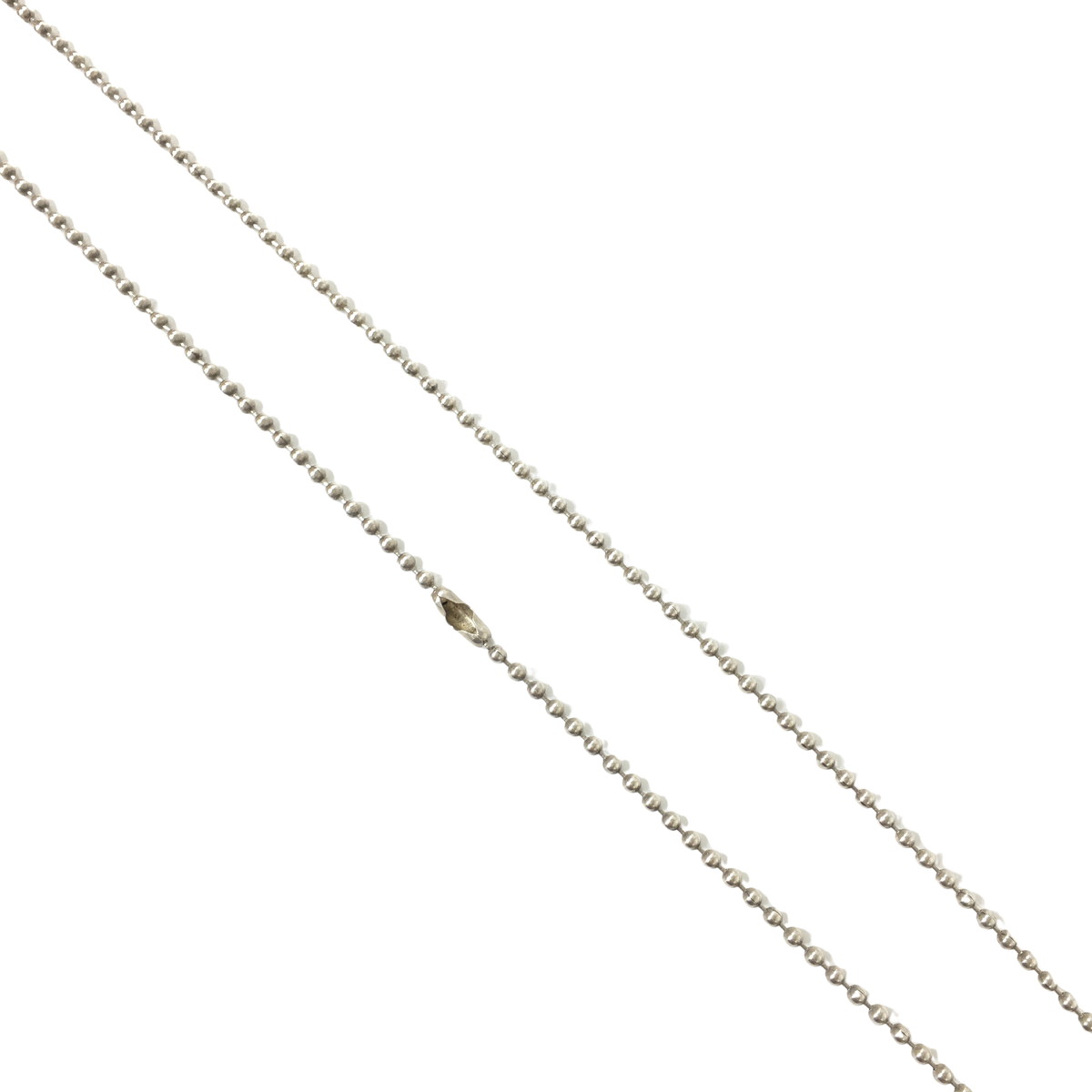 CHROME HEARTS クロムハーツ ネックレス 純正 ボールチェーン シルバー BALL CHAIN PENDANT 30 inch 30インチ 77cmの画像
