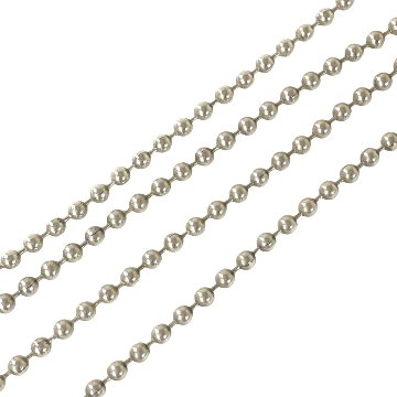 CHROME HEARTS クロムハーツ ネックレス 純正 ボールチェーン シルバー BALL CHAIN PENDANT 30 inch 30インチ 77cmの画像