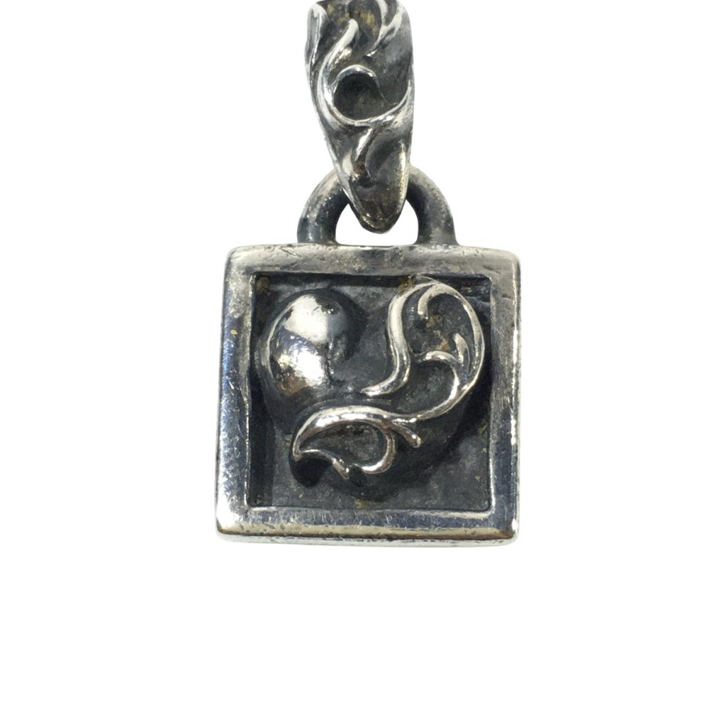 CHROME HEARTS クロムハーツ ネックレス フレームド ハート チャーム ペンダント トップ FRAMED HEART HRT の画像