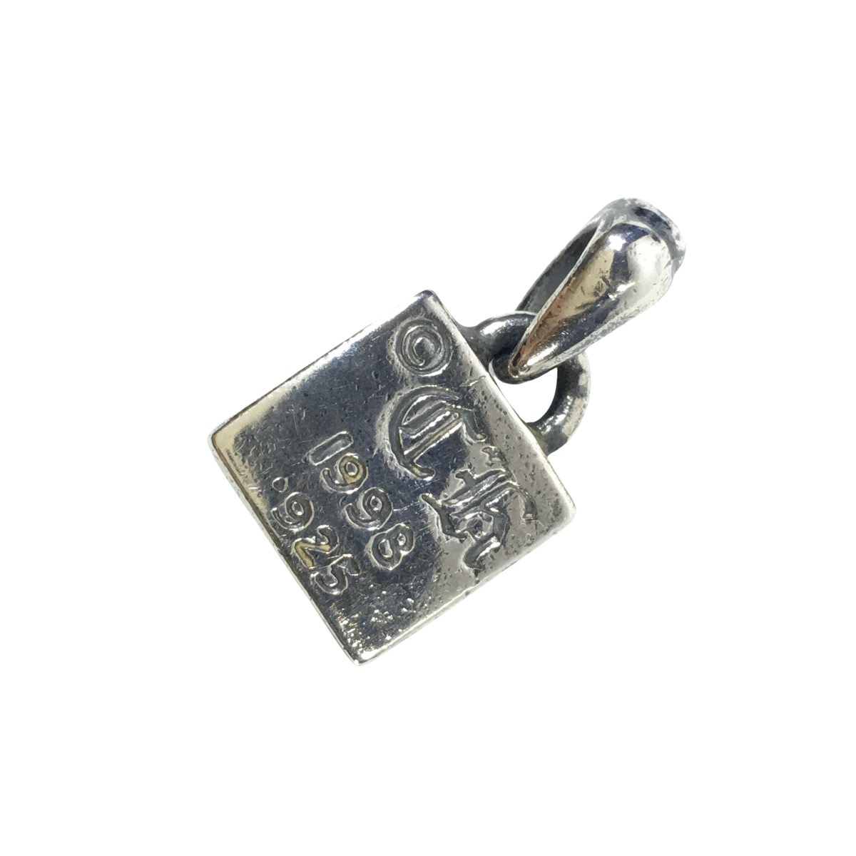CHROME HEARTS クロムハーツ ネックレス フレームド ハート チャーム ペンダント トップ FRAMED HEART HRT の画像
