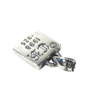 CHROME HEARTS クロムハーツ ネックレス フレームド ハート チャーム ペンダント トップ FRAMED HEART HRT の画像