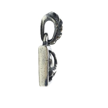 CHROME HEARTS クロムハーツ ネックレス フレームド ハート チャーム ペンダント トップ FRAMED HEART HRT の画像