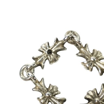CHROME HEARTS クロムハーツ リング タイニーE CHプラスリング ダイヤ TNY E CH PLS RING TINY PLUS DIA CRS 指輪 4リンク 12.5号の画像