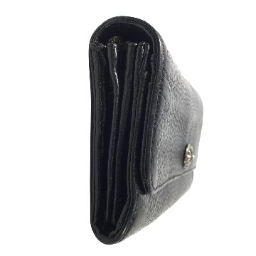 CHROME HEARTS クロムハーツ JUDY ジュディ ウォレット クロスボタン シルバー レザー ロング 長財布 原本付属 の画像