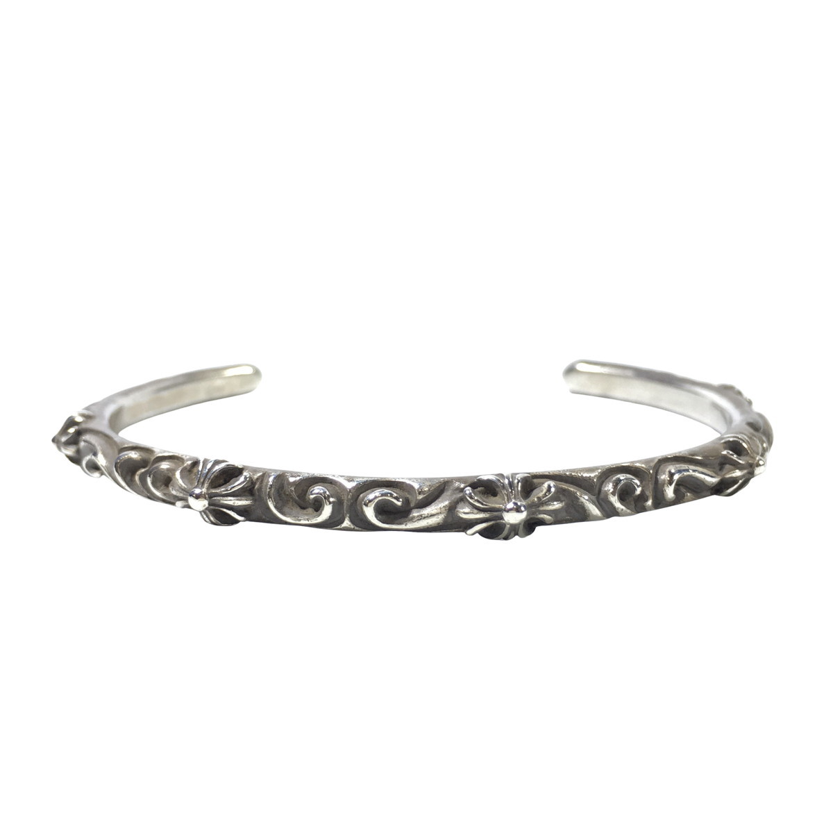 CHROME HEARTS クロムハーツ バングル SBTバンド ブレスレット シルバー ブレス BANGLE SBT 原本付属 の画像
