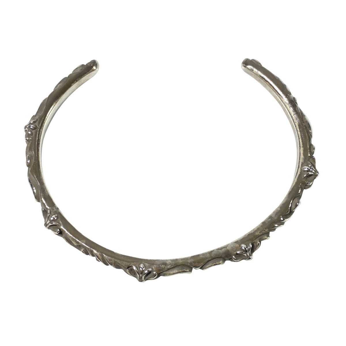 CHROME HEARTS クロムハーツ バングル SBTバンド ブレスレット シルバー ブレス BANGLE SBT 原本付属 の画像
