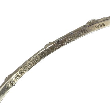 CHROME HEARTS クロムハーツ バングル SBTバンド ブレスレット シルバー ブレス BANGLE SBT 原本付属 の画像