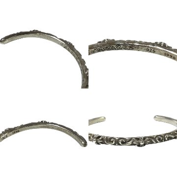 CHROME HEARTS クロムハーツ バングル SBTバンド ブレスレット シルバー ブレス BANGLE SBT 原本付属 の画像