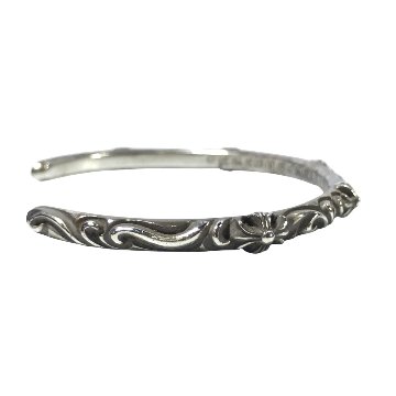 CHROME HEARTS クロムハーツ バングル SBTバンド ブレスレット シルバー ブレス BANGLE SBT 原本付属 の画像