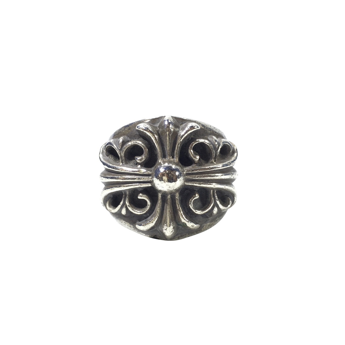 CHROME HEARTS クロムハーツ リング キーパーリング シルバー KEEPER RING 指輪 19号の画像