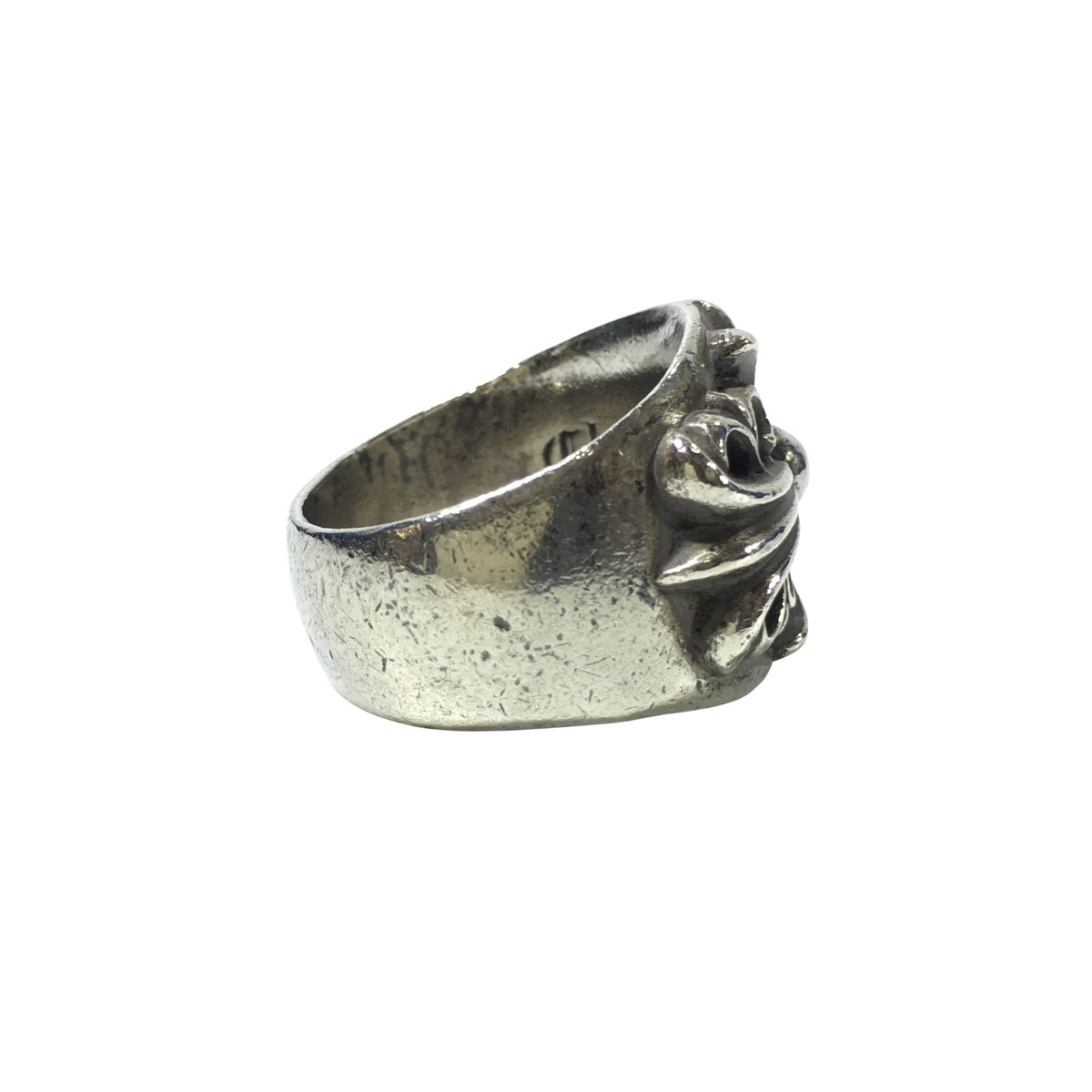 CHROME HEARTS クロムハーツ リング キーパーリング シルバー KEEPER RING 指輪 19号の画像