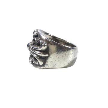 CHROME HEARTS クロムハーツ リング キーパーリング シルバー KEEPER RING 指輪 19号の画像