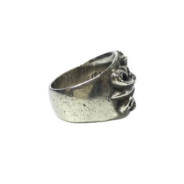 CHROME HEARTS クロムハーツ リング キーパーリング シルバー KEEPER RING 指輪 19号の画像