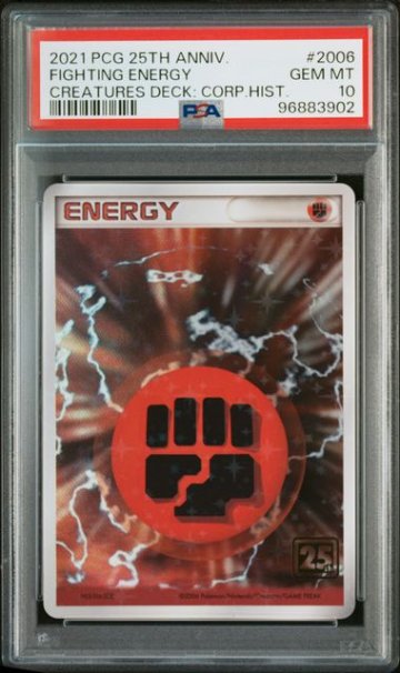 【PSA10】基本闘エネルギー (ホロン) :25thホロの画像